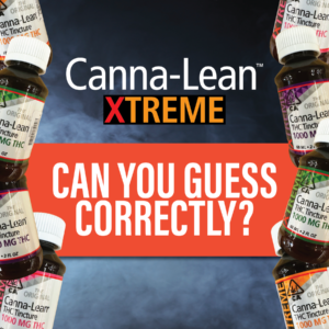 Canna-Lean Xtreme Guess How Many Game! Graphic.